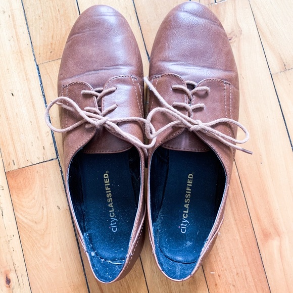 Brown Vintage Flat Shoes - Picture 4 of 4